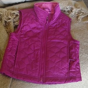 LL Bean girls vest